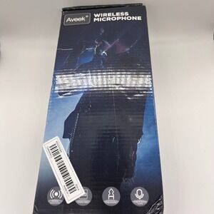 Aveek 2pk Wireless Microphone‎ Plug and Play Original Sound Quality